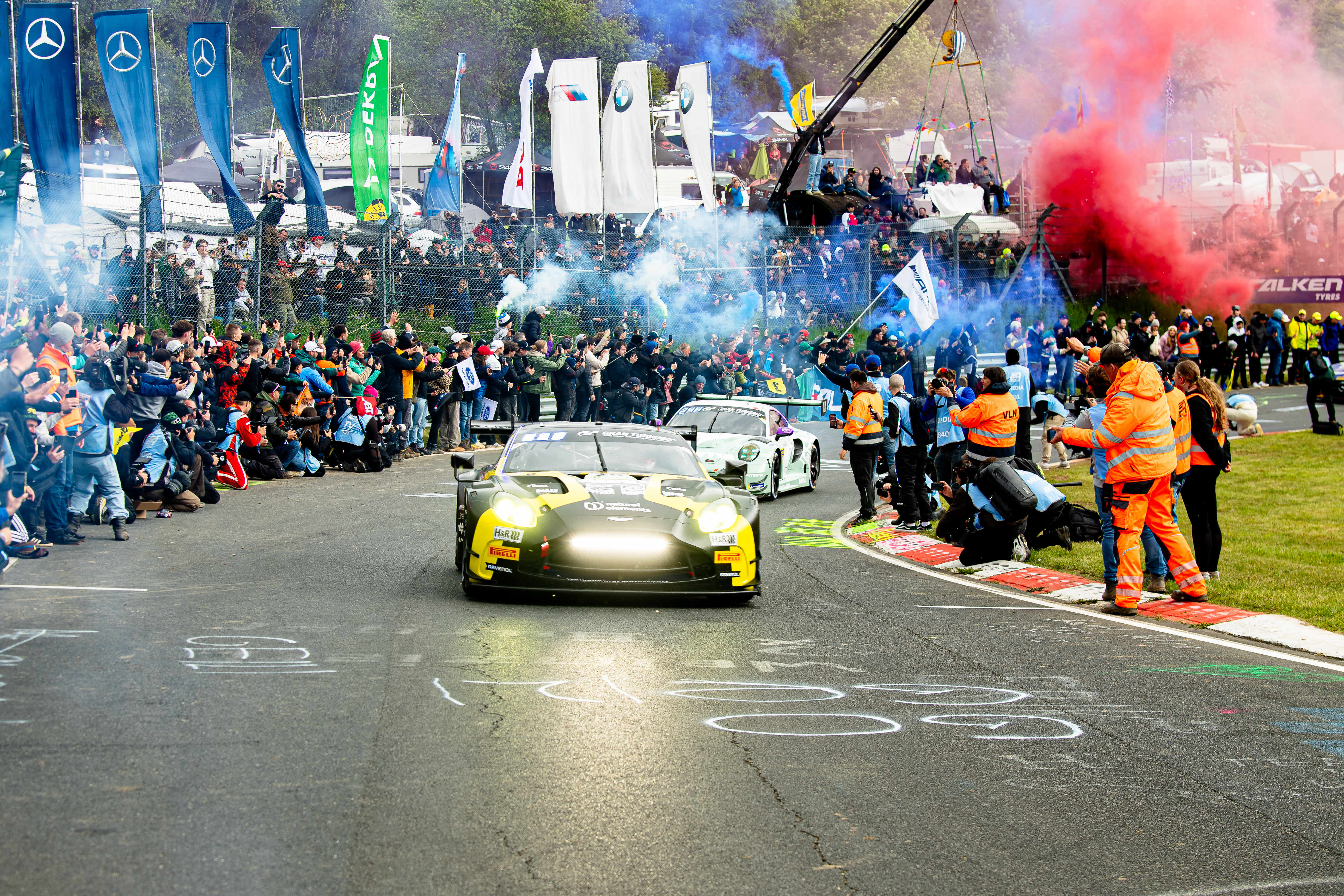 54. ADAC RAVENOL 24h Nürburgring 2026 ADAC RAVENOL 24h Nürburgring GE Formationsrunde 26 Mercedes-AMG GT3, PROsport racing - picture by Alexander Franz Nürburg Nürburgring Rheinland-Pfalz Germany