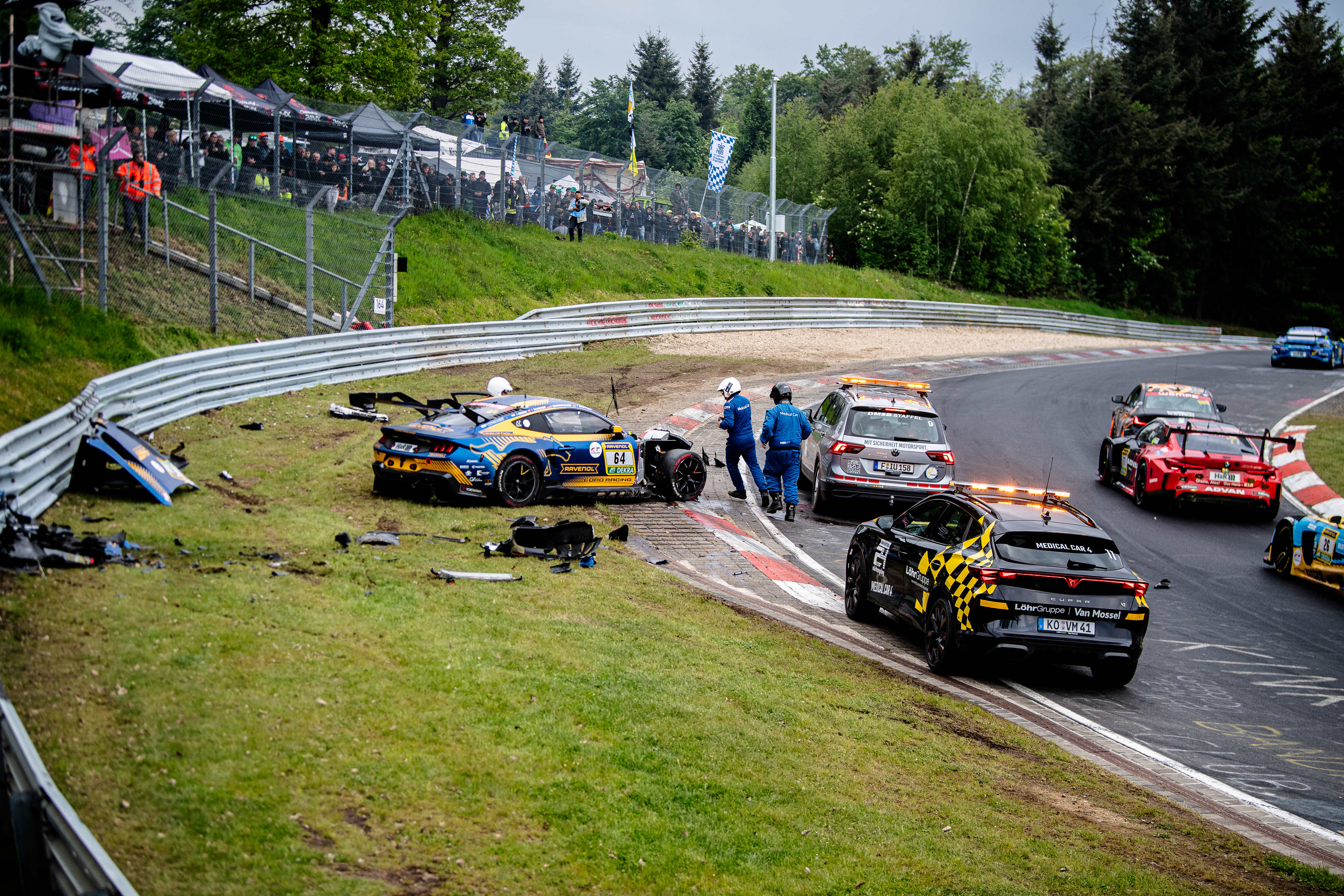 54. ADAC RAVENOL 24h Nürburgring 2026 ADAC RAVENOL 24h Nürburgring GE Rennen 64 Ford Mustang GT3 EVO (2026), HRT Ford Racing - picture by Alexander Franz Nürburg Nürburgring Rheinland-Pfalz Germany