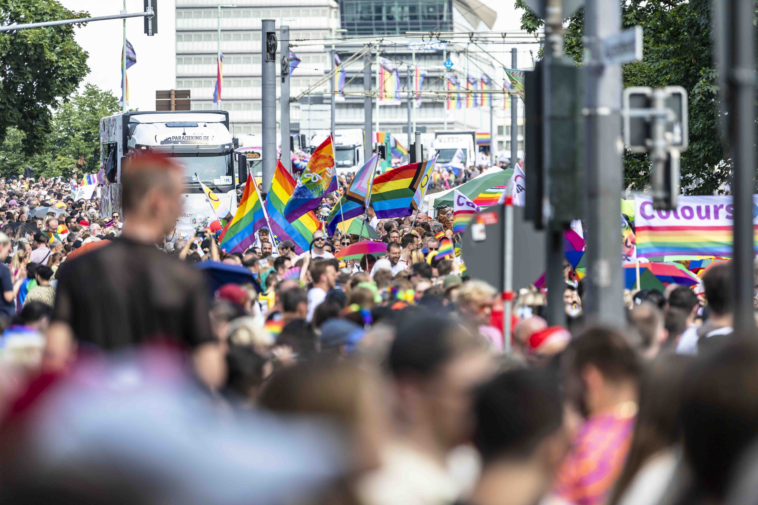 Cologne Pride 2024, Köln, Heumarkt, 24.07.2024, Foto: Alexander Franz