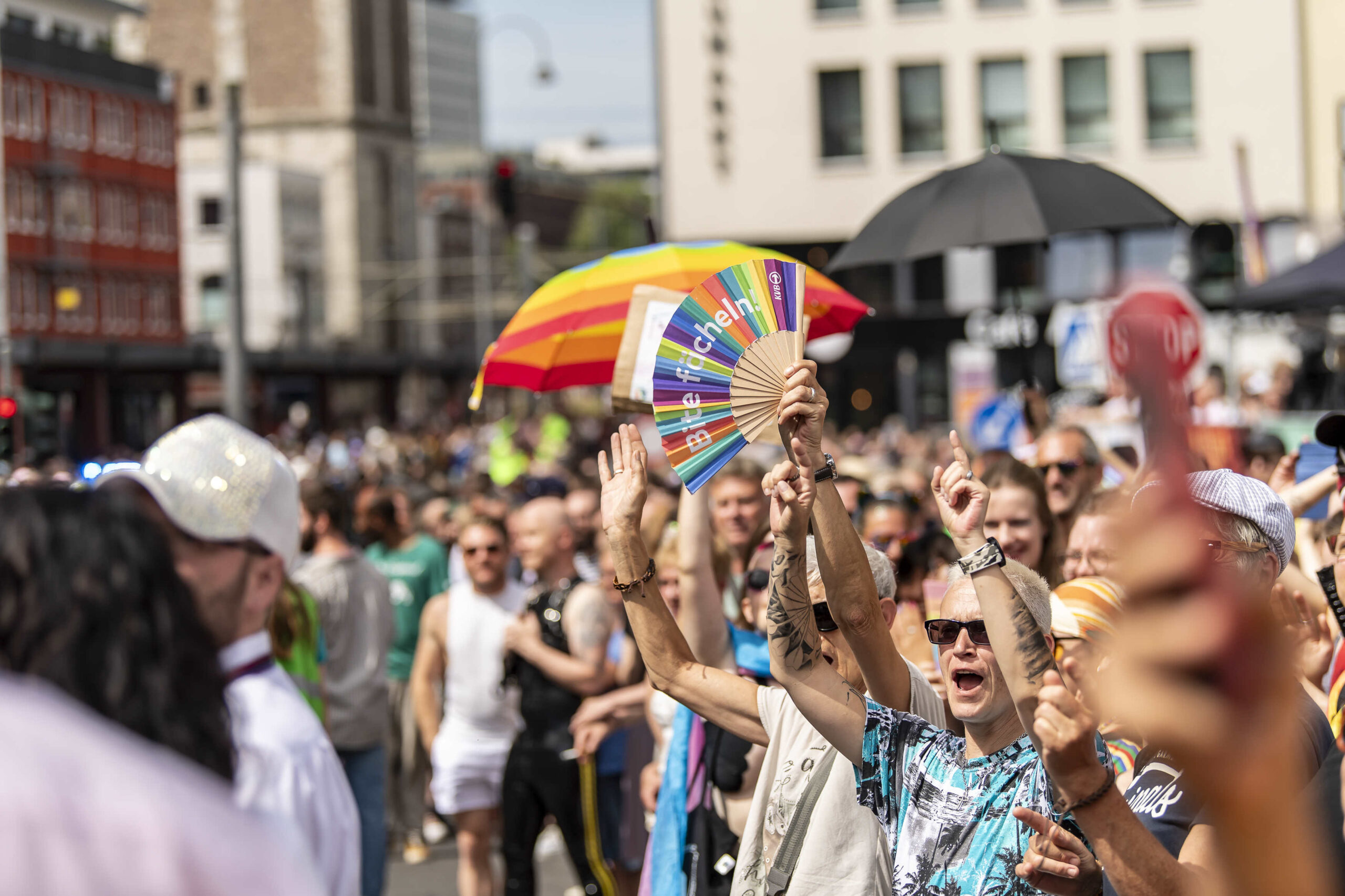 Cologne Pride 2024, Köln, Heumarkt, 21.07.2024, Foto: Alexander Franz