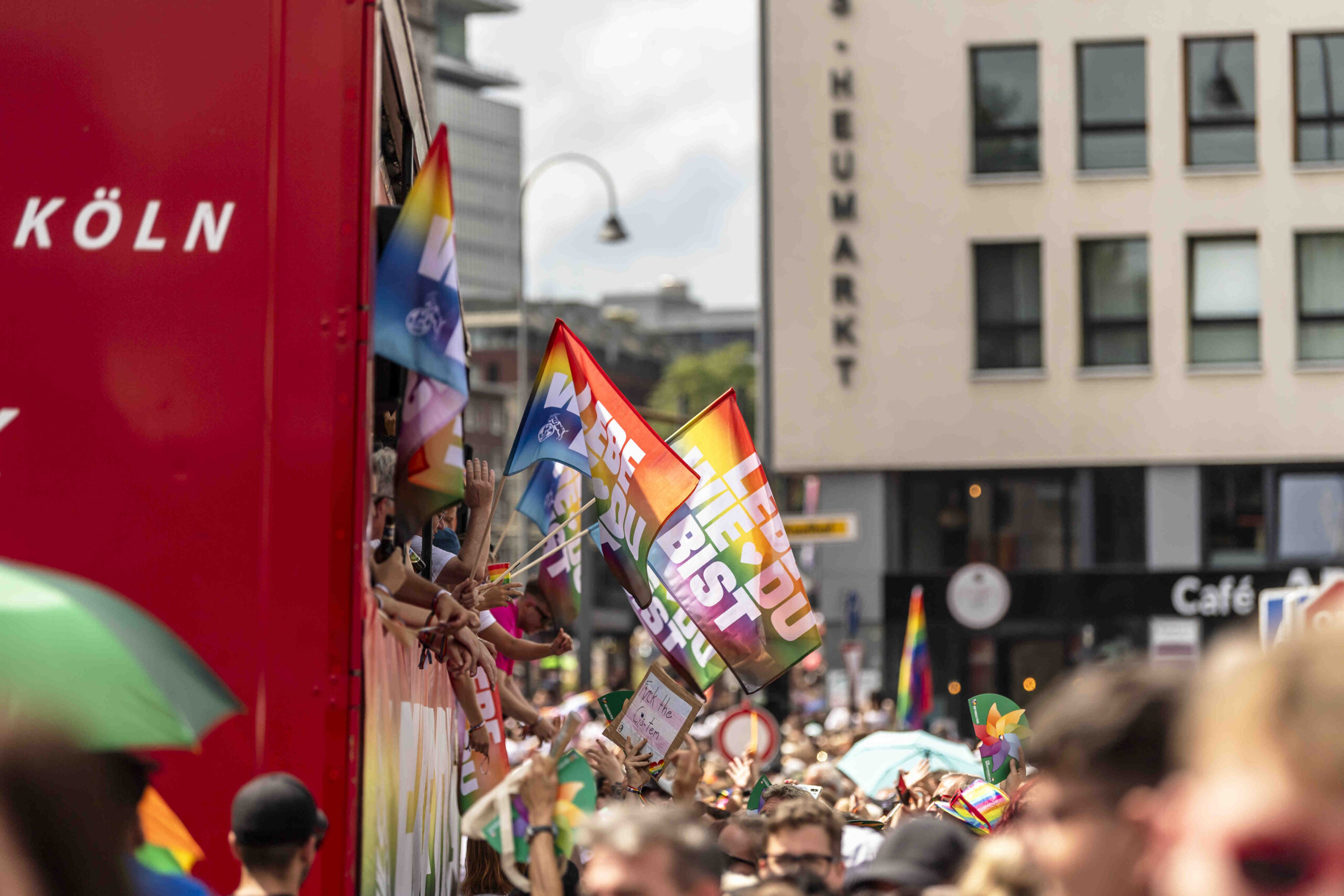 Cologne Pride 2024, Köln, Heumarkt, 24.07.2024, Foto: Alexander Franz