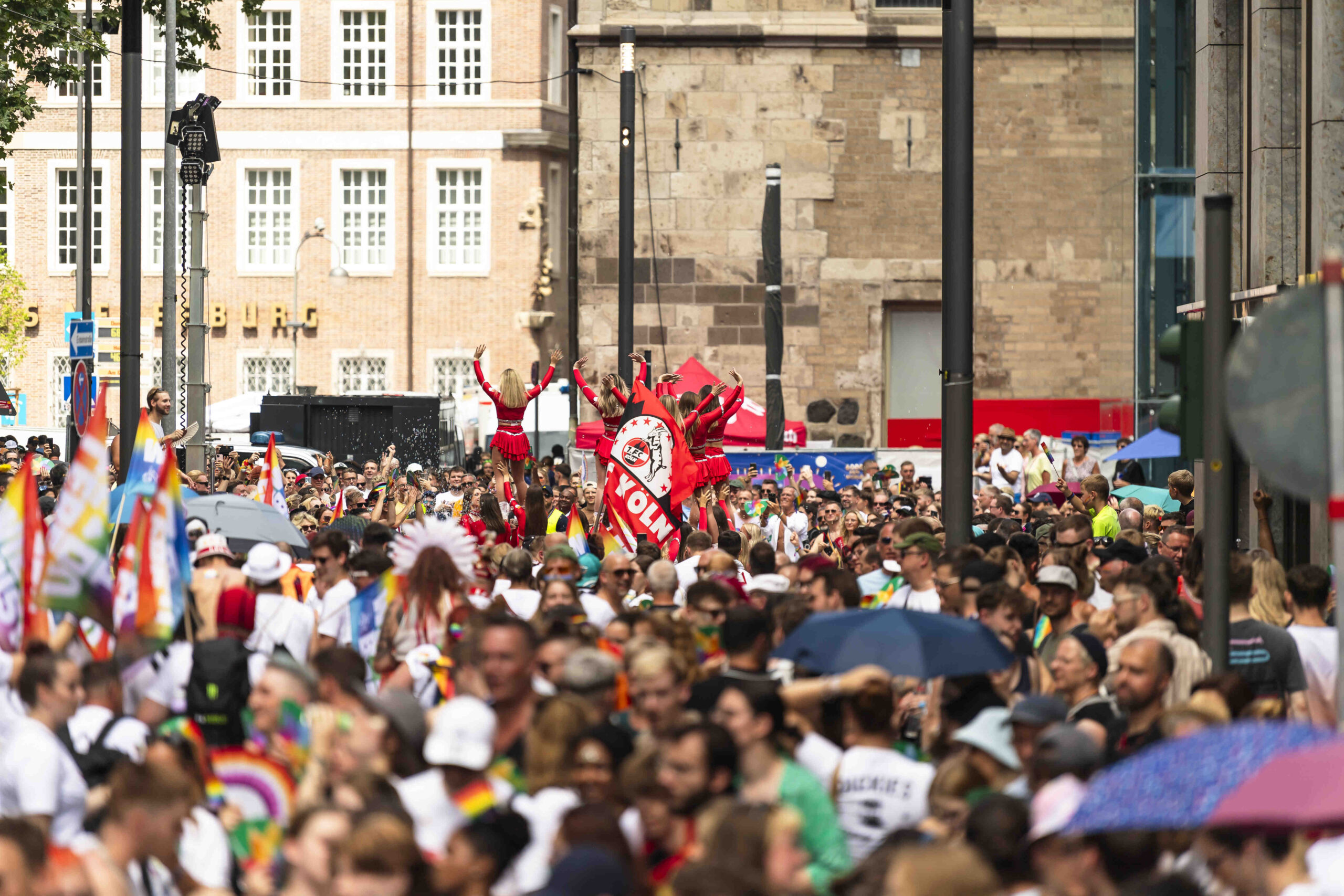 Cologne Pride 2024, Köln, Heumarkt, 24.07.2024, Foto: Alexander Franz