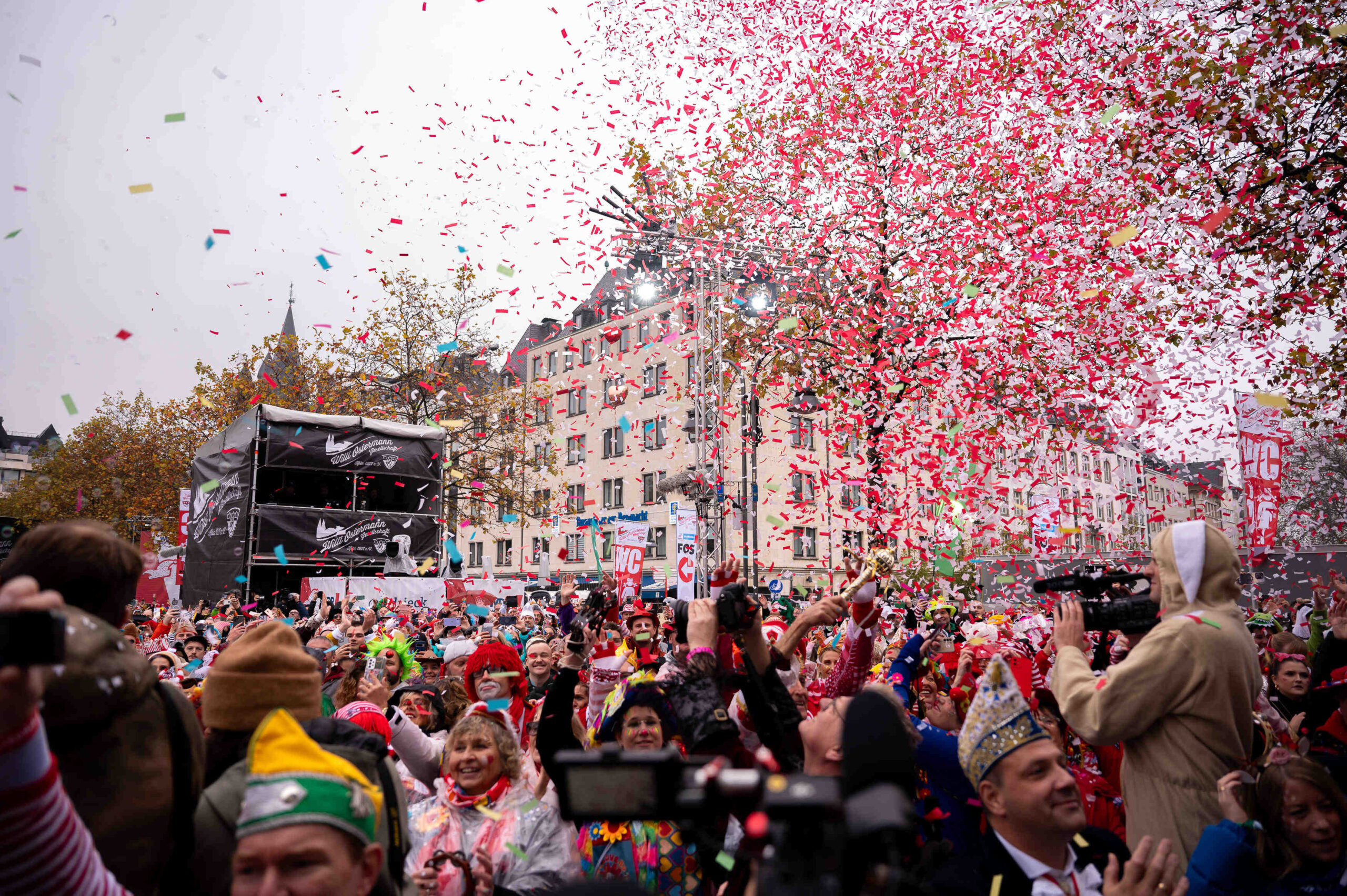 11.11. Sessionseröffnung Kölner Karneval 2024
11.11.24, Heumarkt, Köln, Foto: Alexander Franz