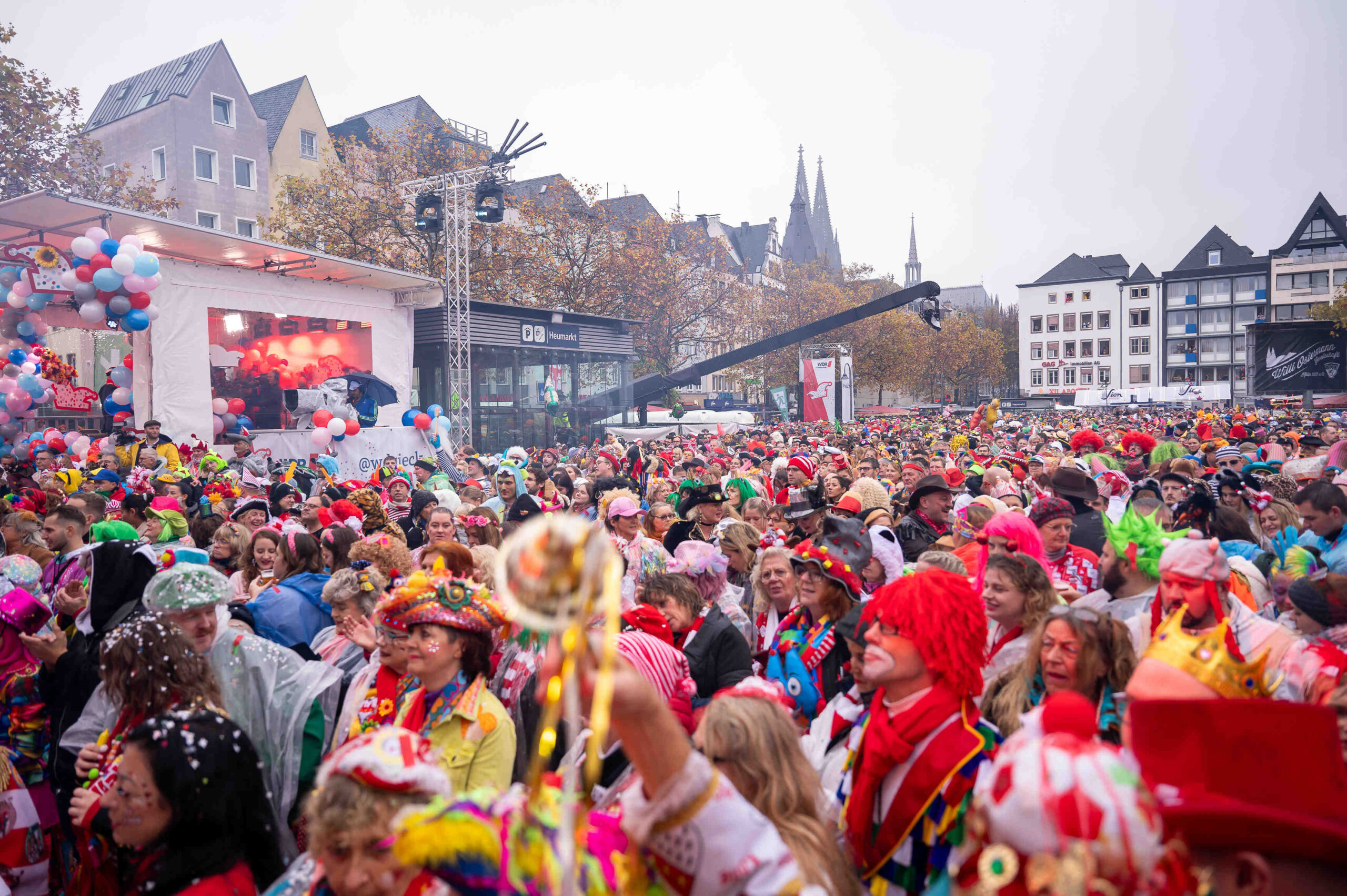 11.11. Sessionseröffnung Kölner Karneval 2024
11.11.24, Heumarkt, Köln, Foto: Alexander Franz