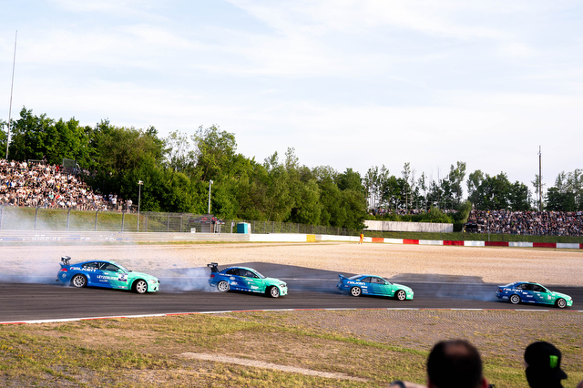 Falken Drift Show 2025 begeistert 30.000 Fans - ADAC RAVENOL 24h Nürburgring 2025, 20.06.25, Nürburg, Nürburgring, RLP, Foto: Alexander Franz