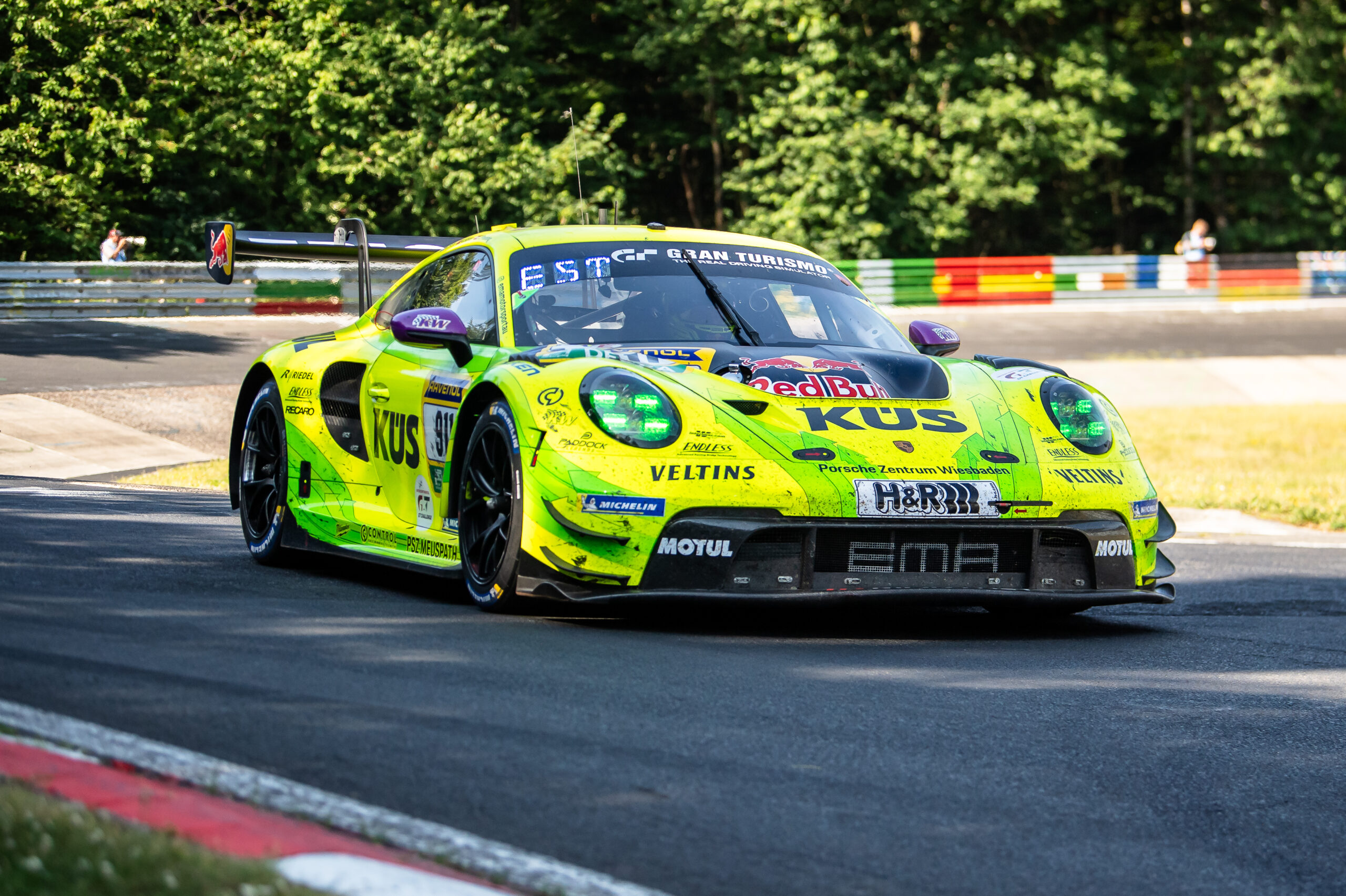 Kévin Estre (Manthey #911) beim 53. ADAC RAVENOL 24h Nürburgring 2025, 22.06.25, Nürburg, Nürburgring, RLP, Foto: Alexander Franz
