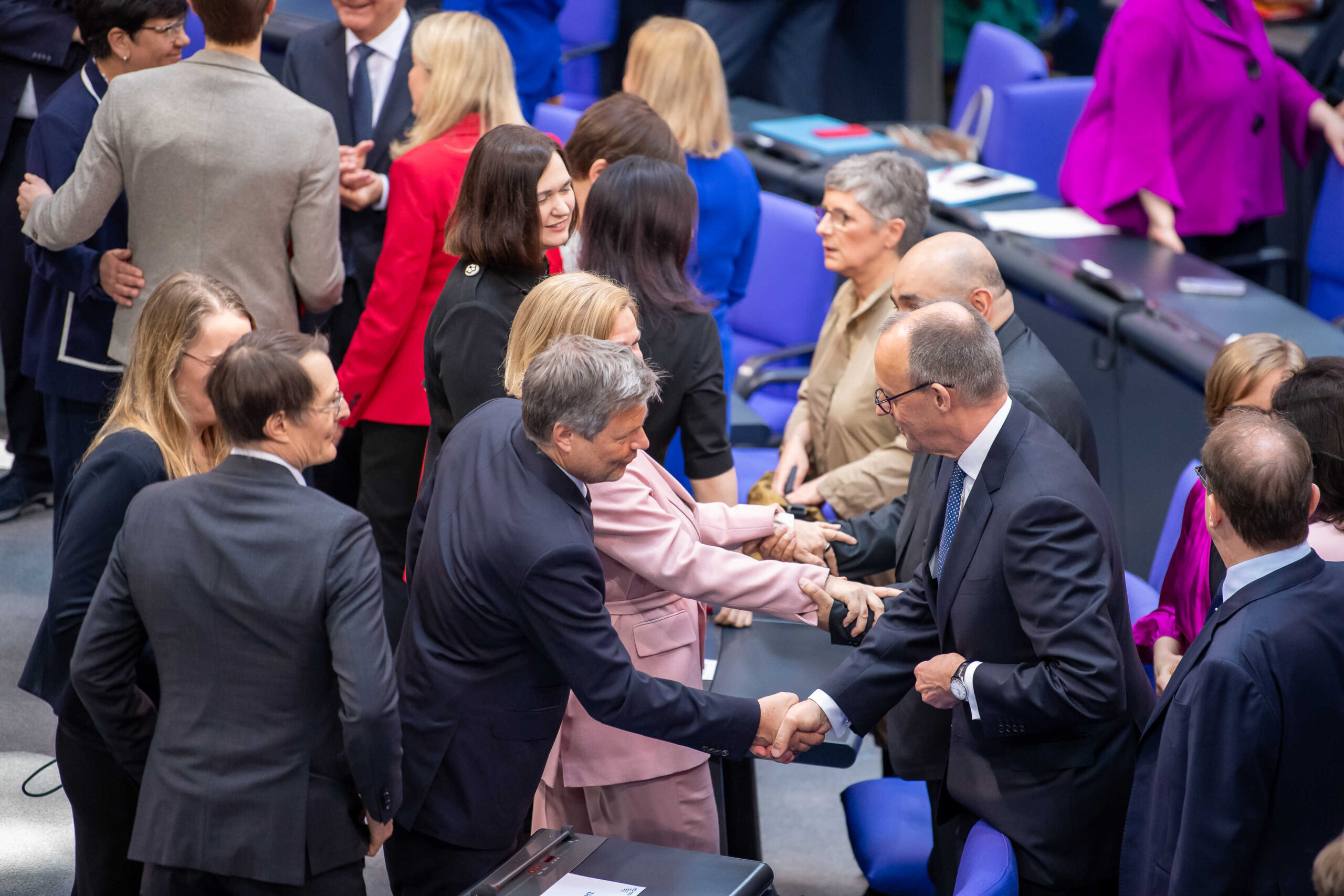 Konstituierende Sitzung des 21. Deutschen Bundestages, 25.03.25, Deutscher Bundestag, Berlin, NRW, Foto: Alexander Franz