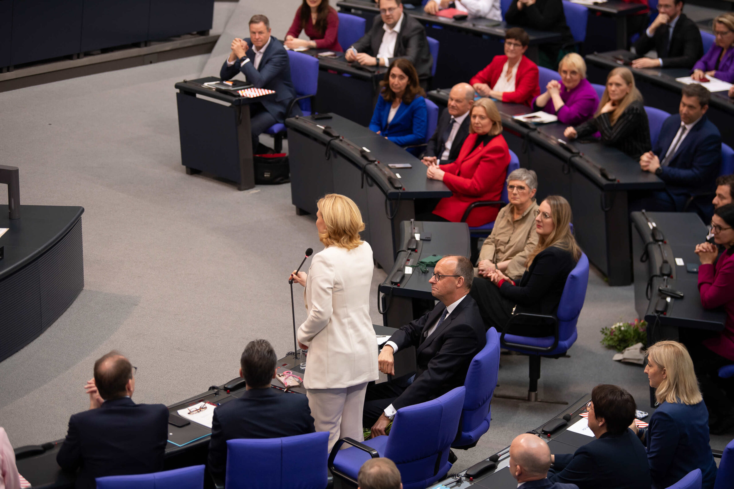 Julia Klöckner zur neuen Bundestagspräsidentin gewählt, 25.03.25, Deutscher Bundestag, Berlin, NRW, Foto: Alexander Franz