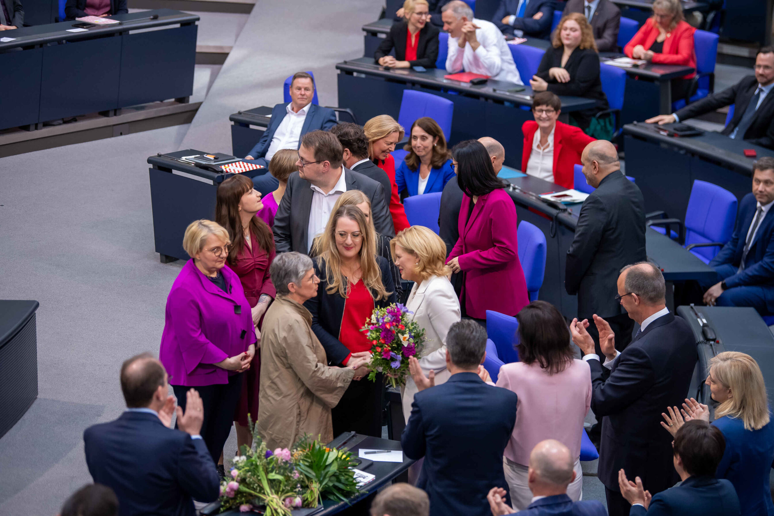 Julia Klöckner zur neuen Bundestagspräsidentin gewählt, 25.03.25, Deutscher Bundestag, Berlin, NRW, Foto: Alexander Franz